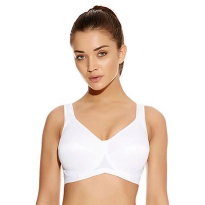 Freya Online exclusive white underwired sports bra